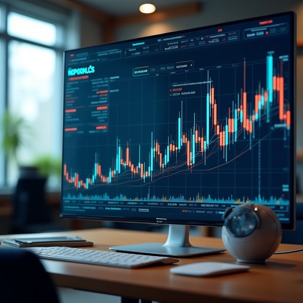 Modern bir ofiste finansal planlama toplantısı